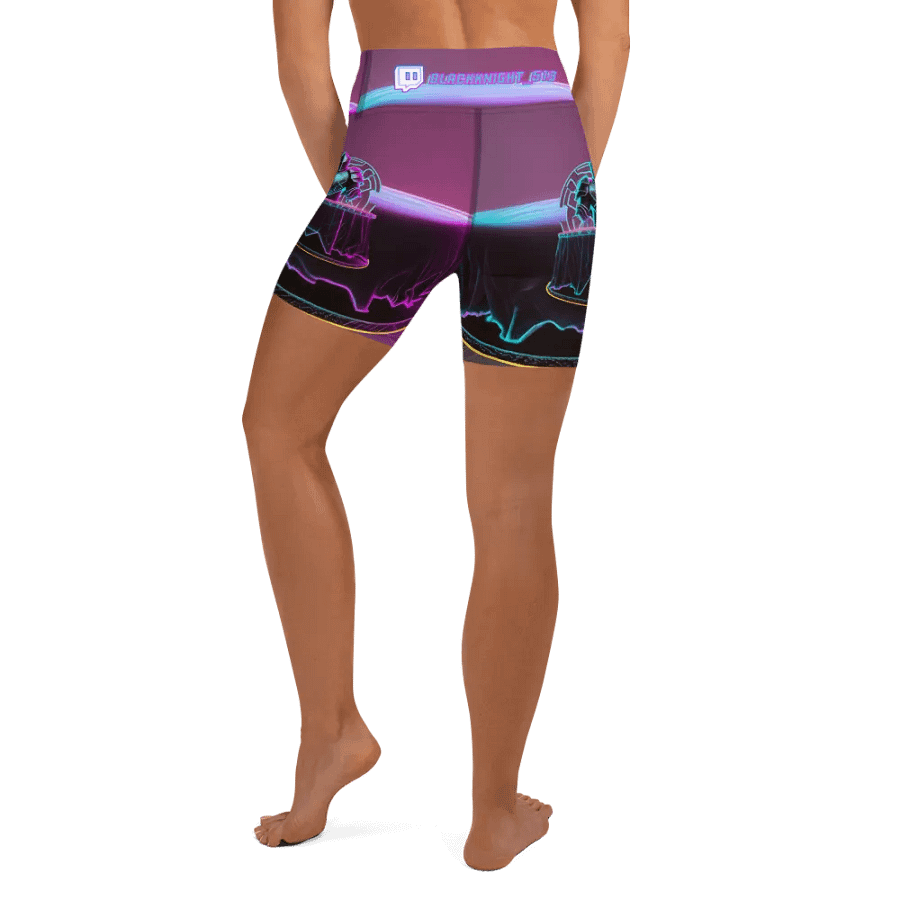 Blackknight513 All-Over Print Yoga Shorts product image (4)