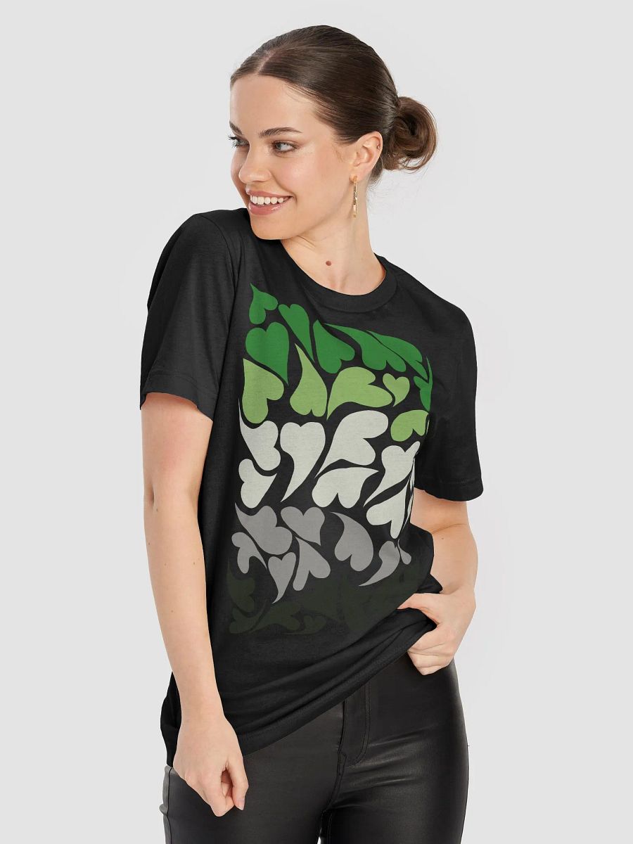 Nestled PRIDE Aromantic T-shirt product image (32)