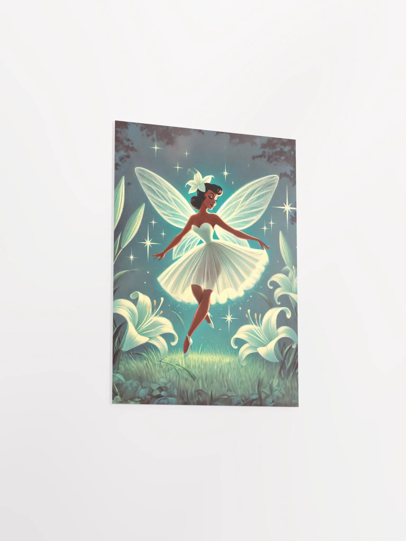 Enchanted Lily Fairy Dance Premium Matte Poster product image (16)