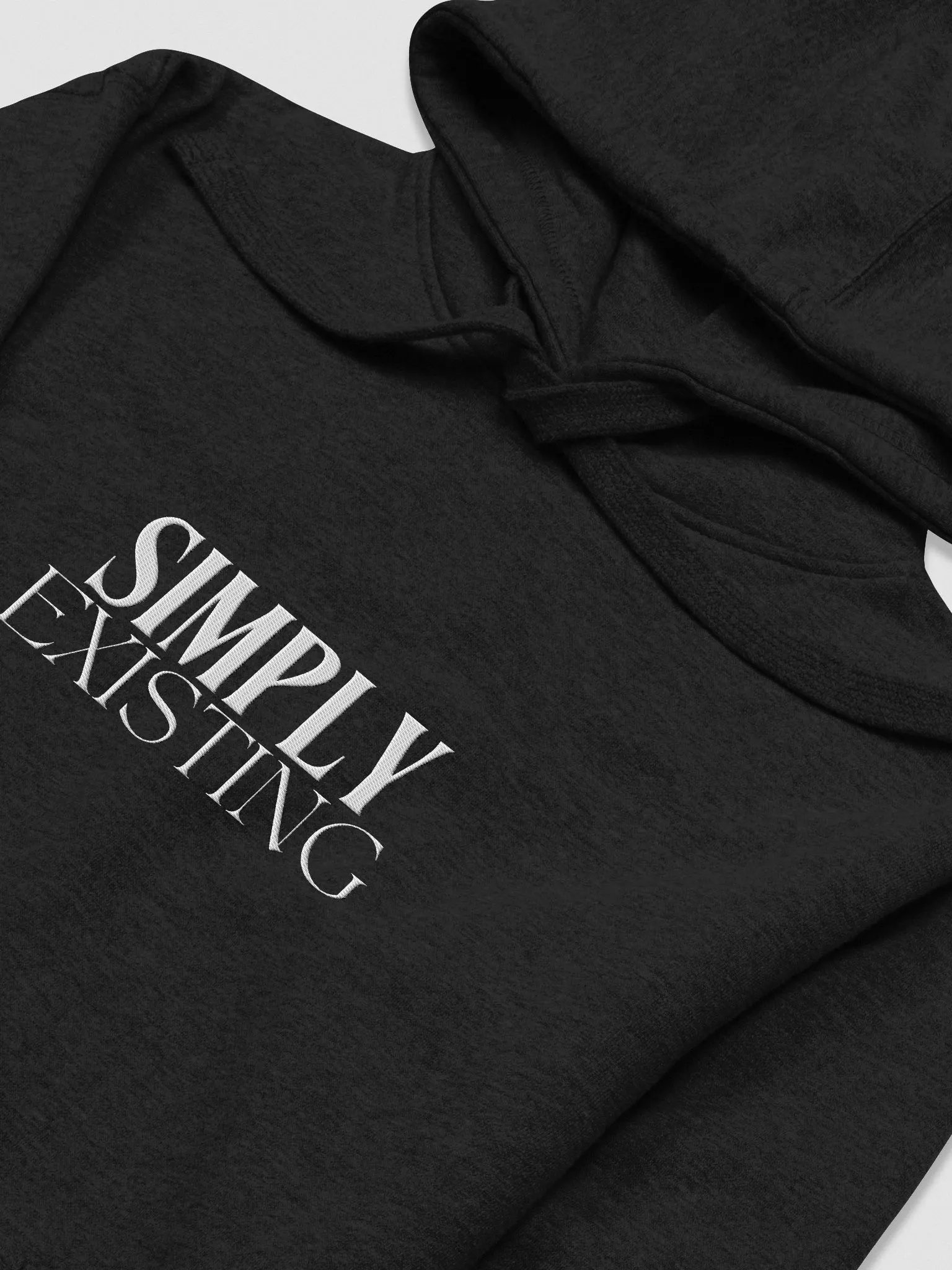 "SIMPLY EXISTING" HOODIE product image (3)