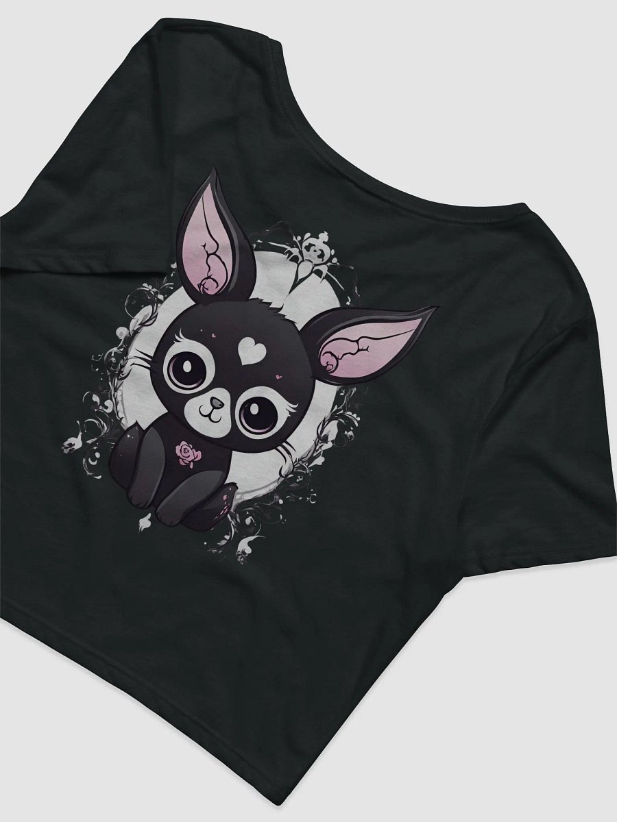 Dead Wicked Kawaii Goth Animal Collection Black and White Bunny product image (4)