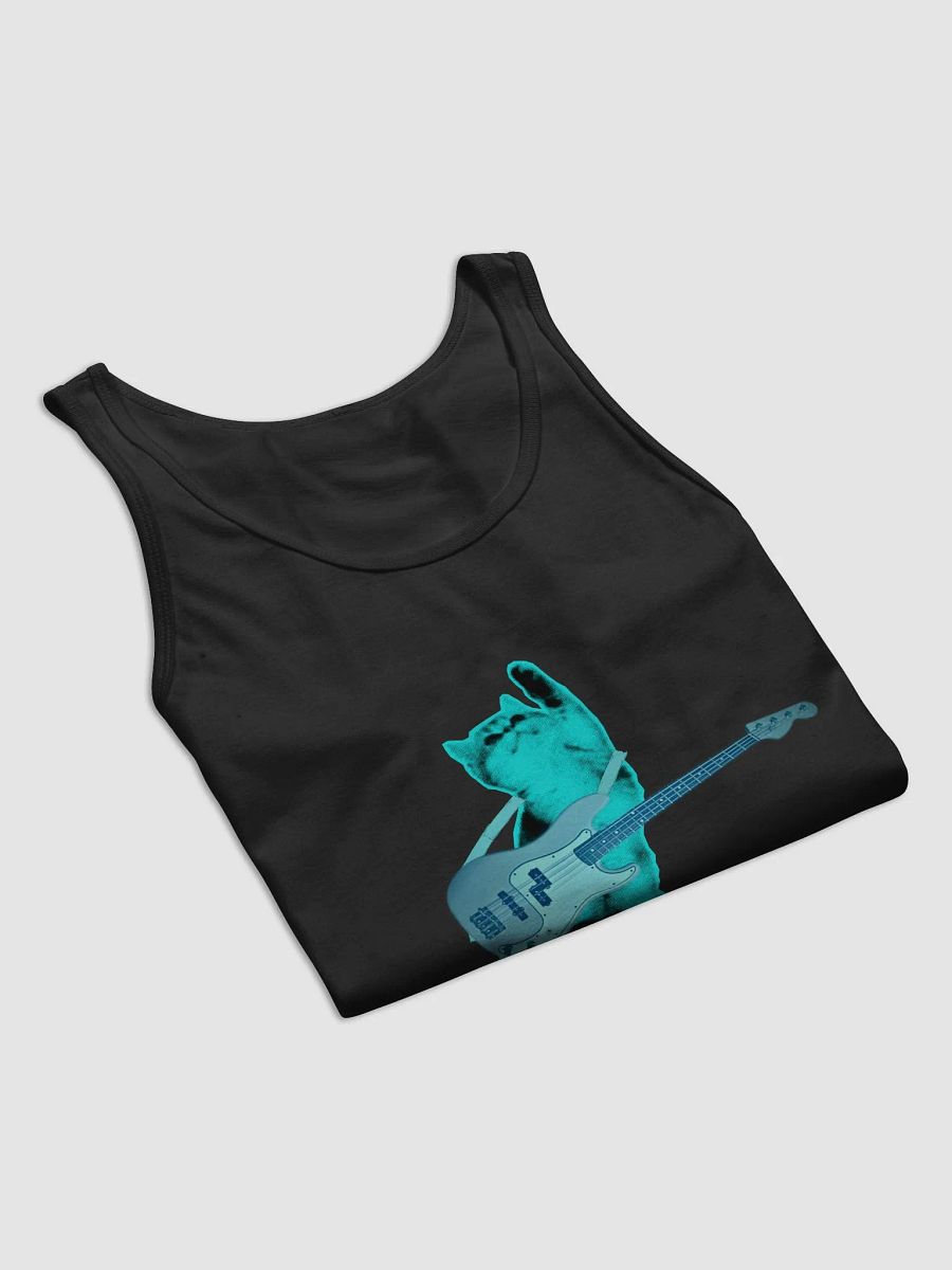Blue Cat Bassist Tank Top product image (5)