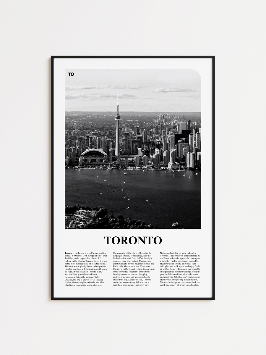 Toronto 02 Newspaper Poster product image (1)