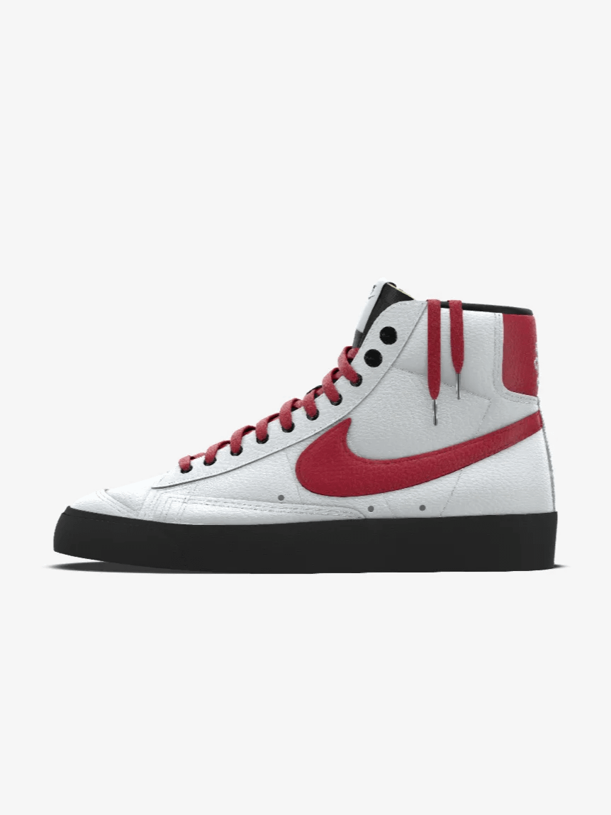 Copy of N1K3-C1TY Subvert Blazer High -White product image (4)