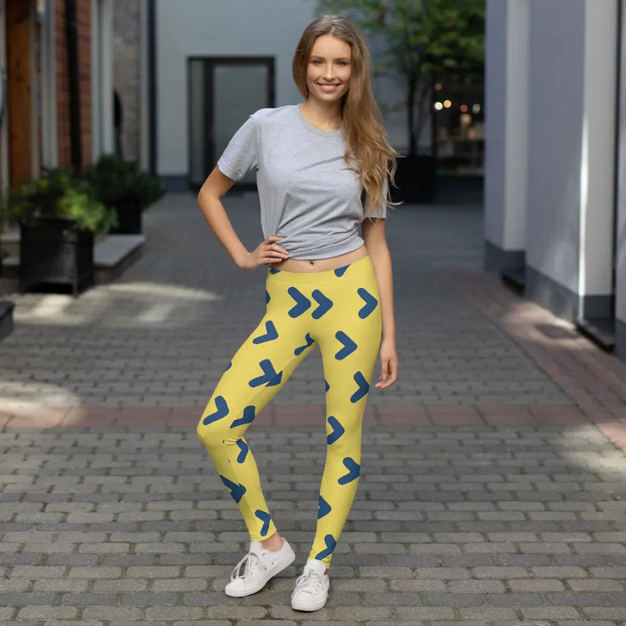 Leggings – Ethnic Rough Lines Seamless Pattern for a Bold & Artistic Vibe product image (7)