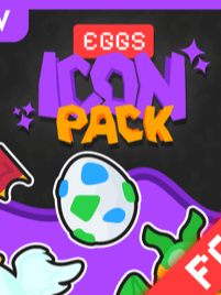 🥚 Egg Icon Pack – Perfect for Simulators & Collection Games product image (1)
