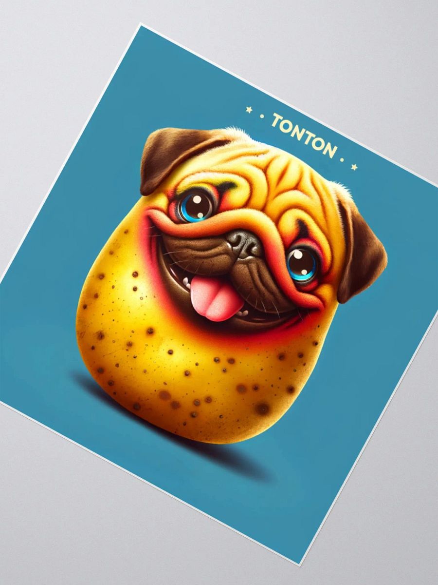 Idaho Pugtato Sticker product image (2)