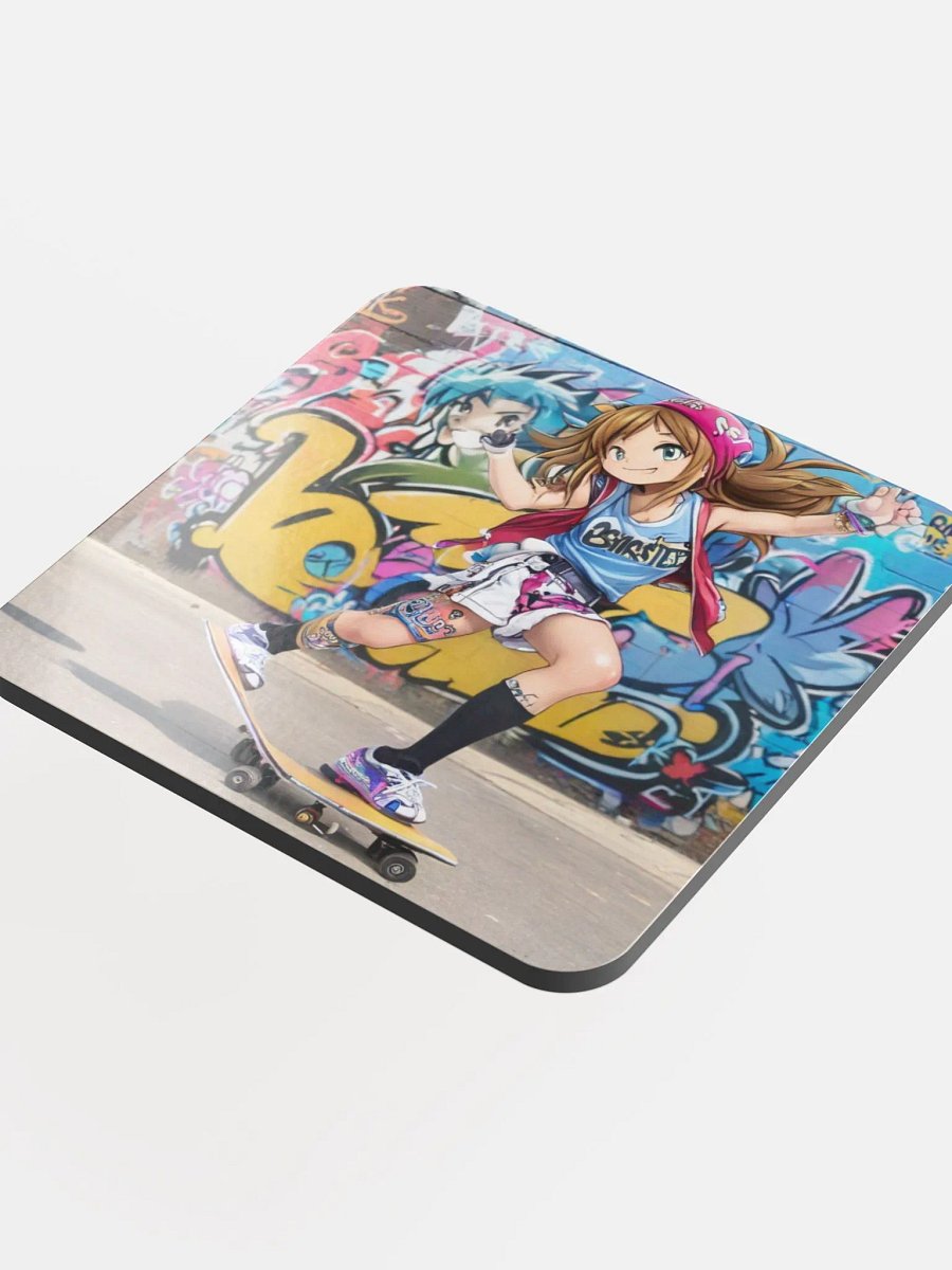 skater girl coaster product image (4)