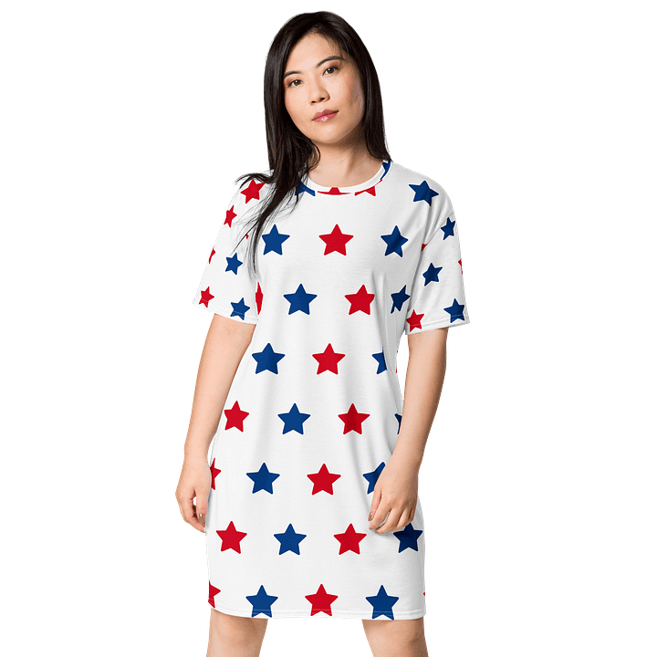 Stellar Fusion All-Over T-Shirt Dress product image (1)