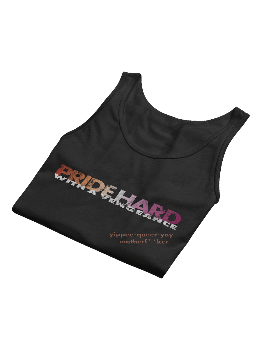 Lesbian "Pride Hard" Tank Top product image (8)