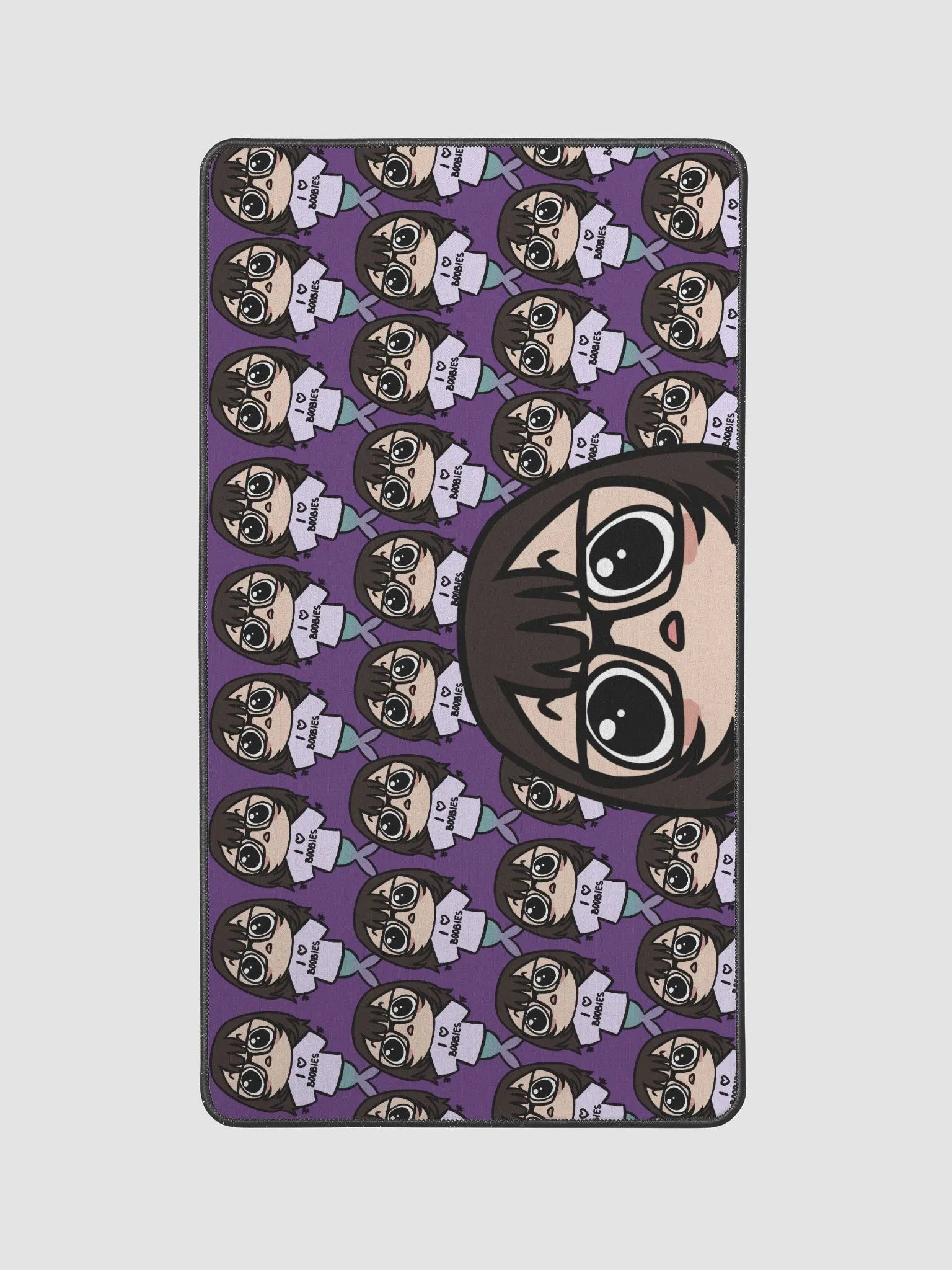I Love Boobies Goobersona Desk Mat product image (1)