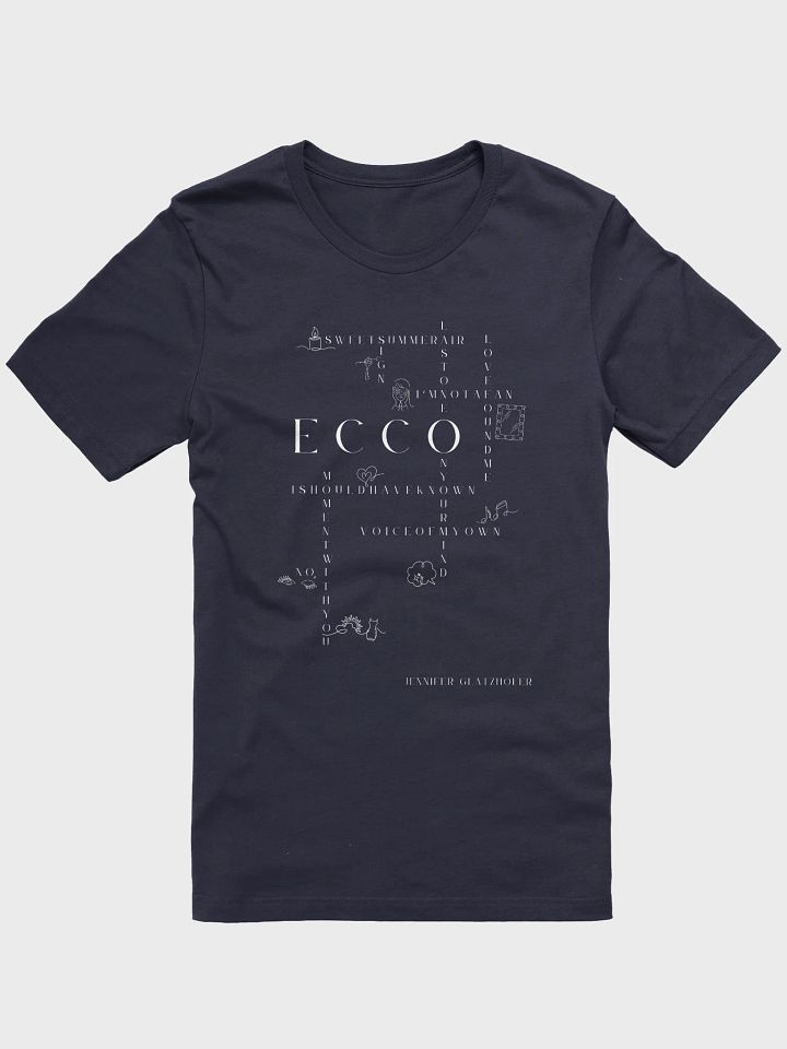 Ecco - Song Titles T-Shirt product image (1)
