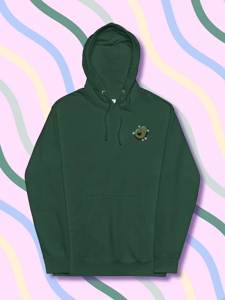 Cute Avocado Face Midweight Hoodie product image (1)