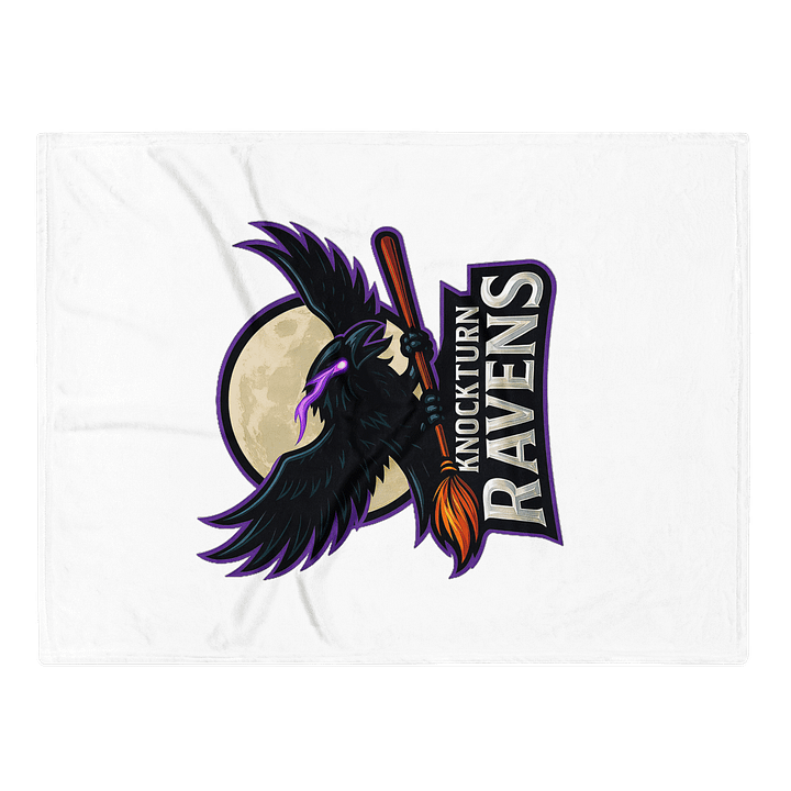 Knockturn Ravens Team Throw Blanket product image (1)