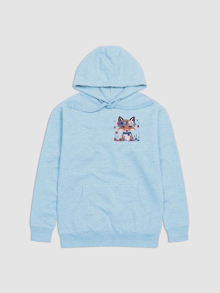 Flower Fox Hoodie - July 4th (Front & Back) product image (41)