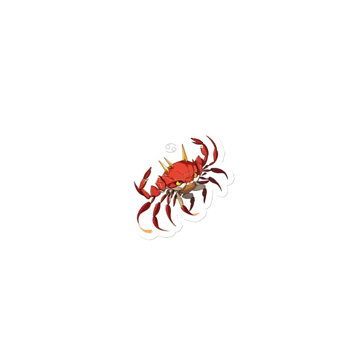 Crab Claw Cutie Die-Cut Magnets product image (1)