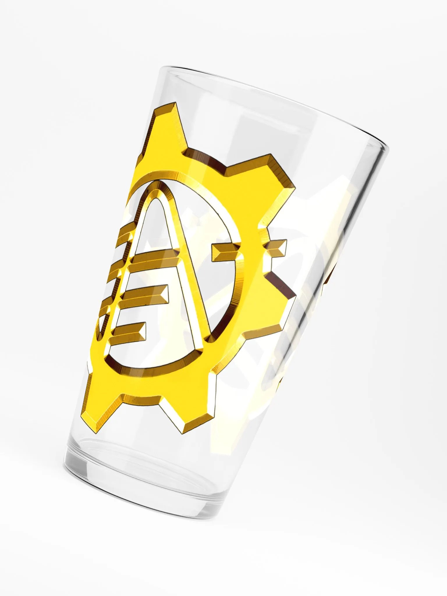 THiRD SHiFT logo pint glass product image (2)