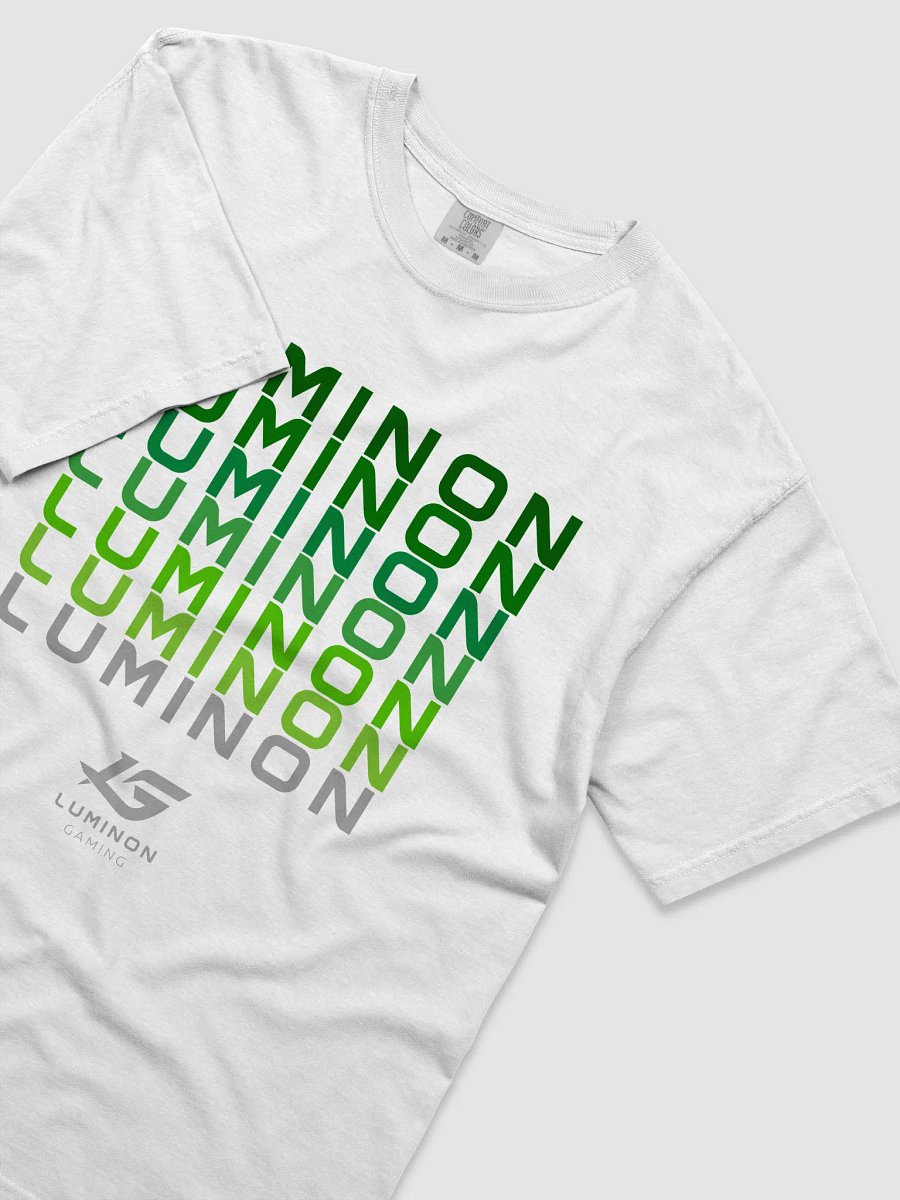 Luminon Gaming "Stacked" Logo Tee - White product image (3)