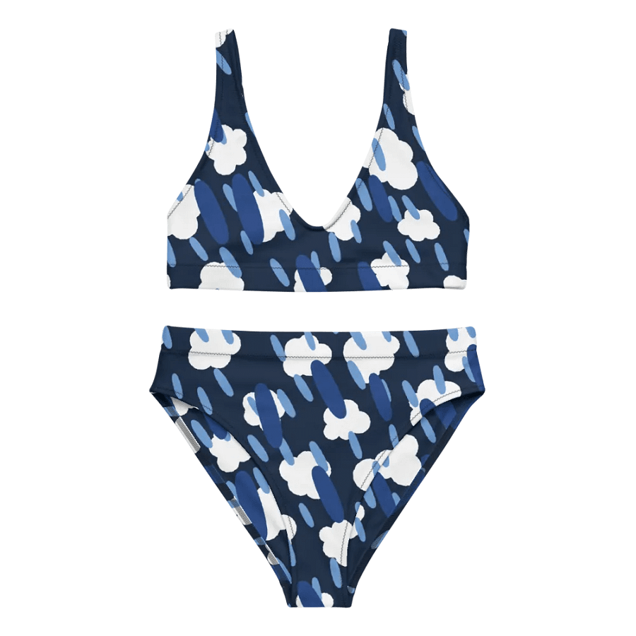 Ethereal Cloudscape High-Waisted Bikini Set product image (1)