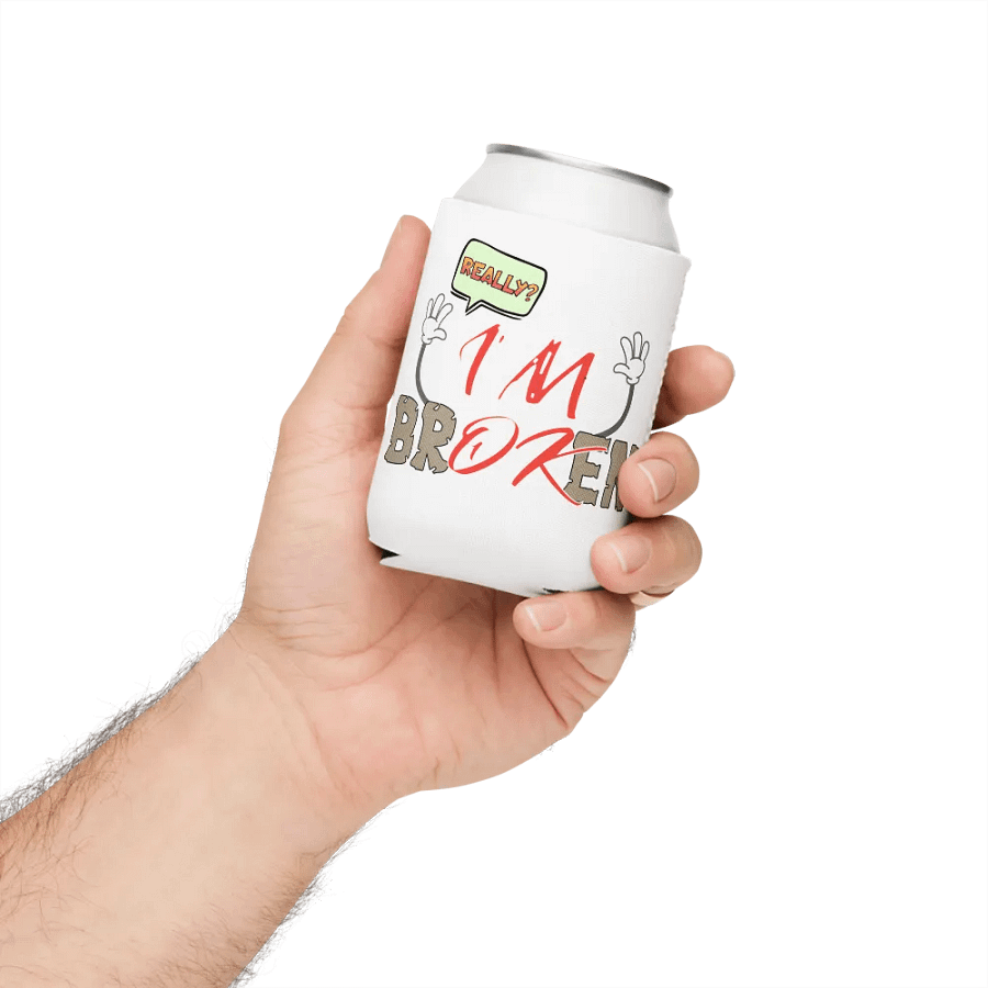 Im Broken Im Ok Illusion Can Cooler product image (4)
