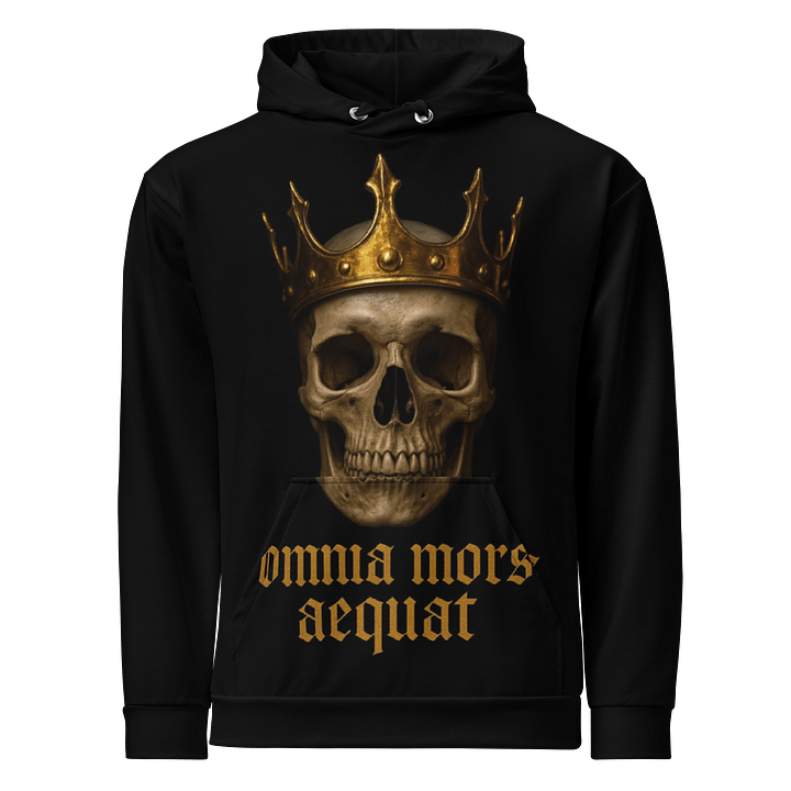 OMMA MORS AEQUAT “Death Makes all things Equal” Hoodie product image (1)