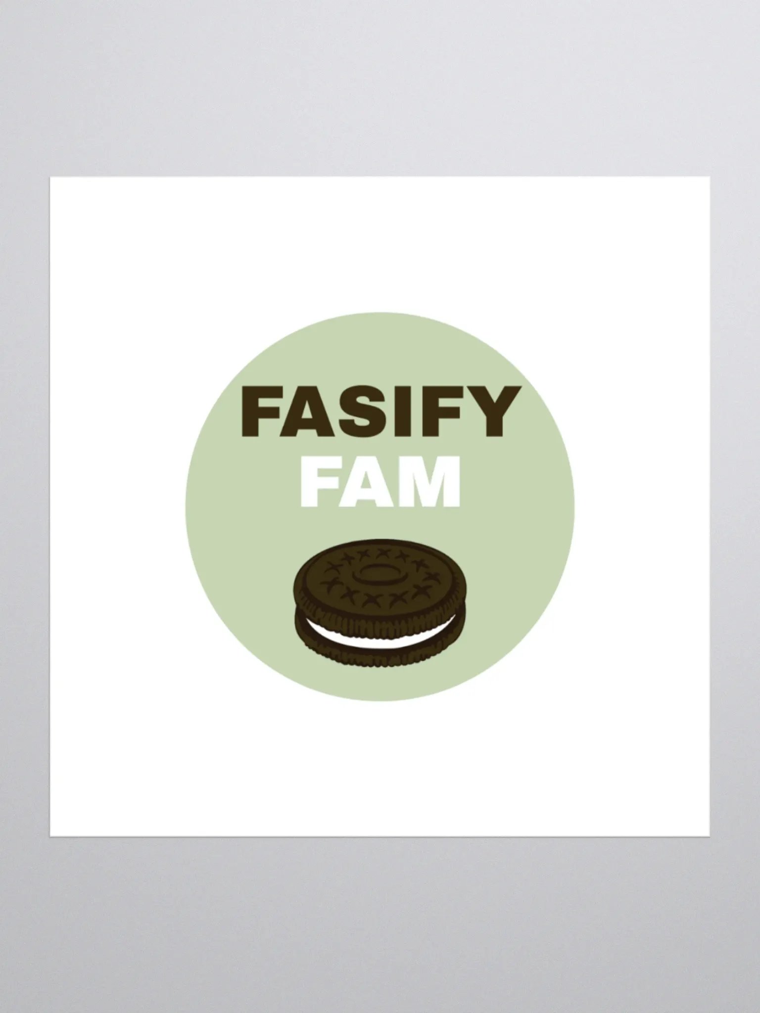 Fasify Fam Sticker product image (1)
