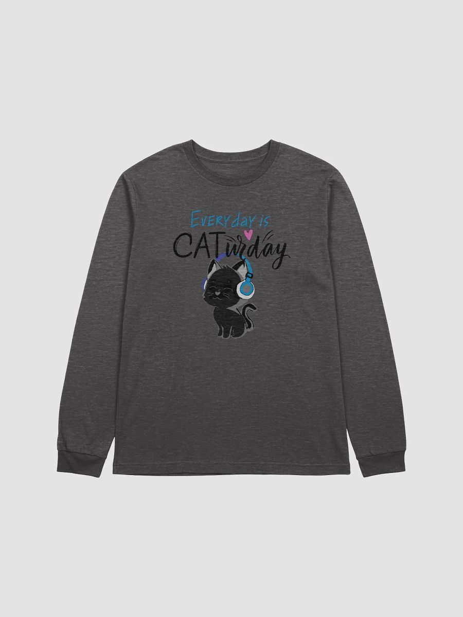 Caturday Long Sleeve Tee product image (6)