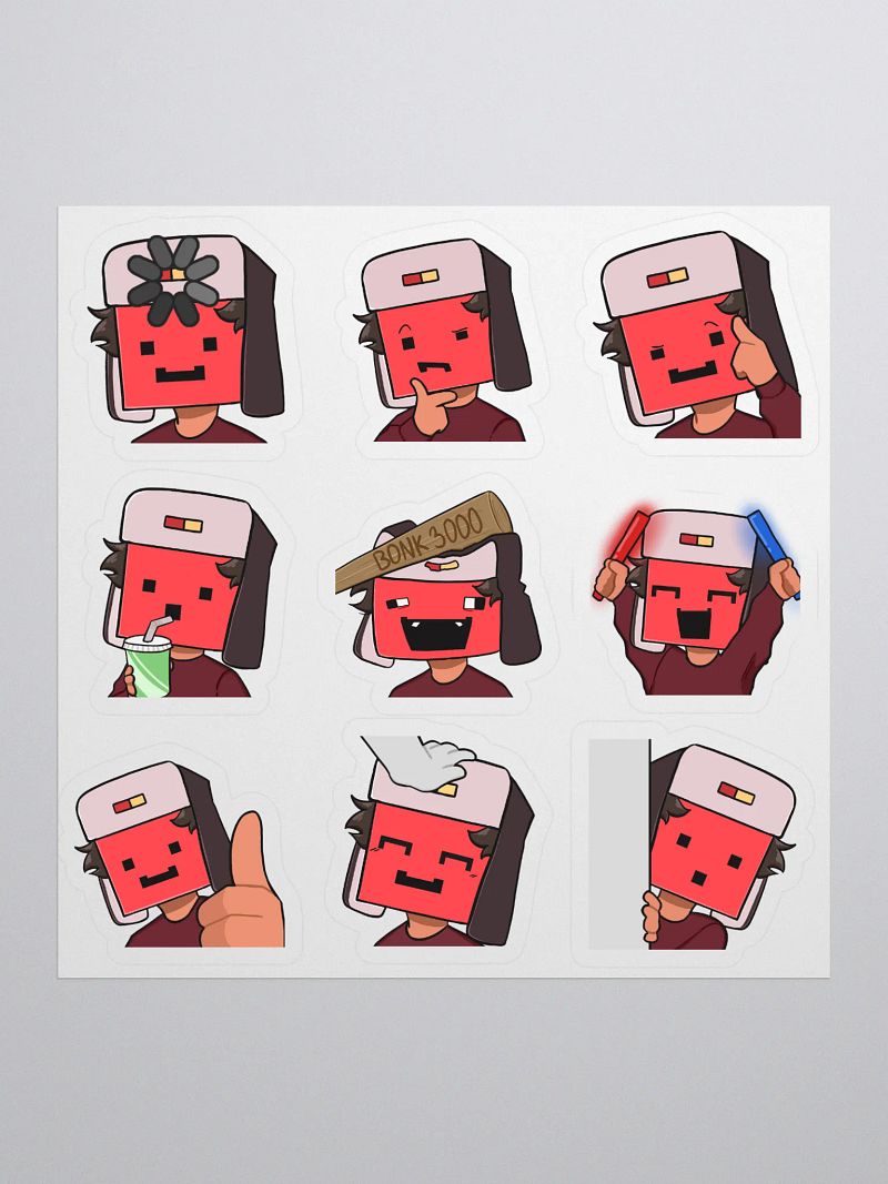 9x Sticker Pack
