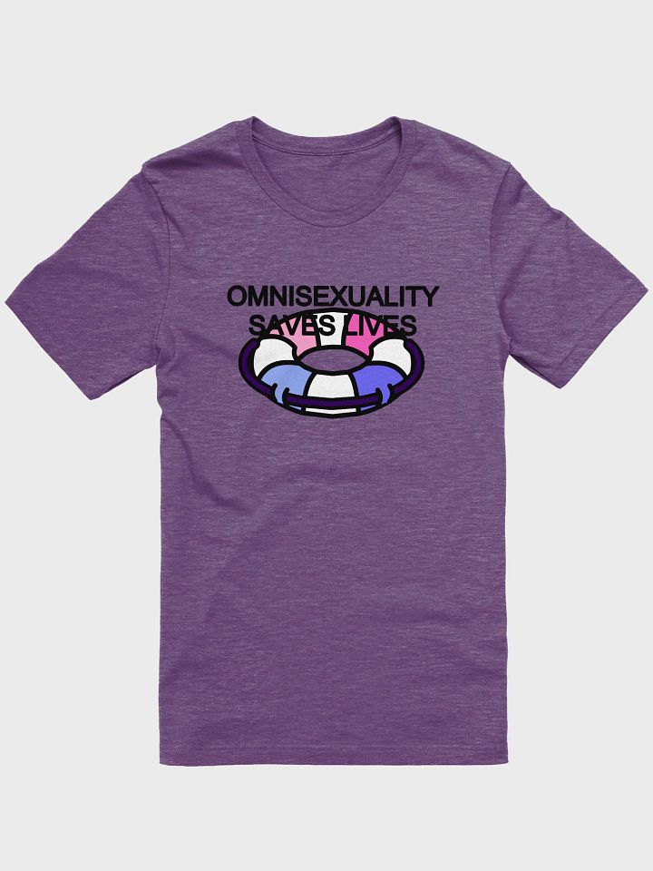omnisexuality saves lives t-shirt product image (1)