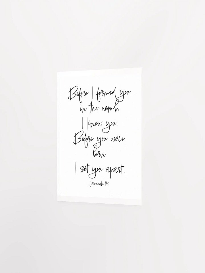 Formed you in the womb - Print product image (2)