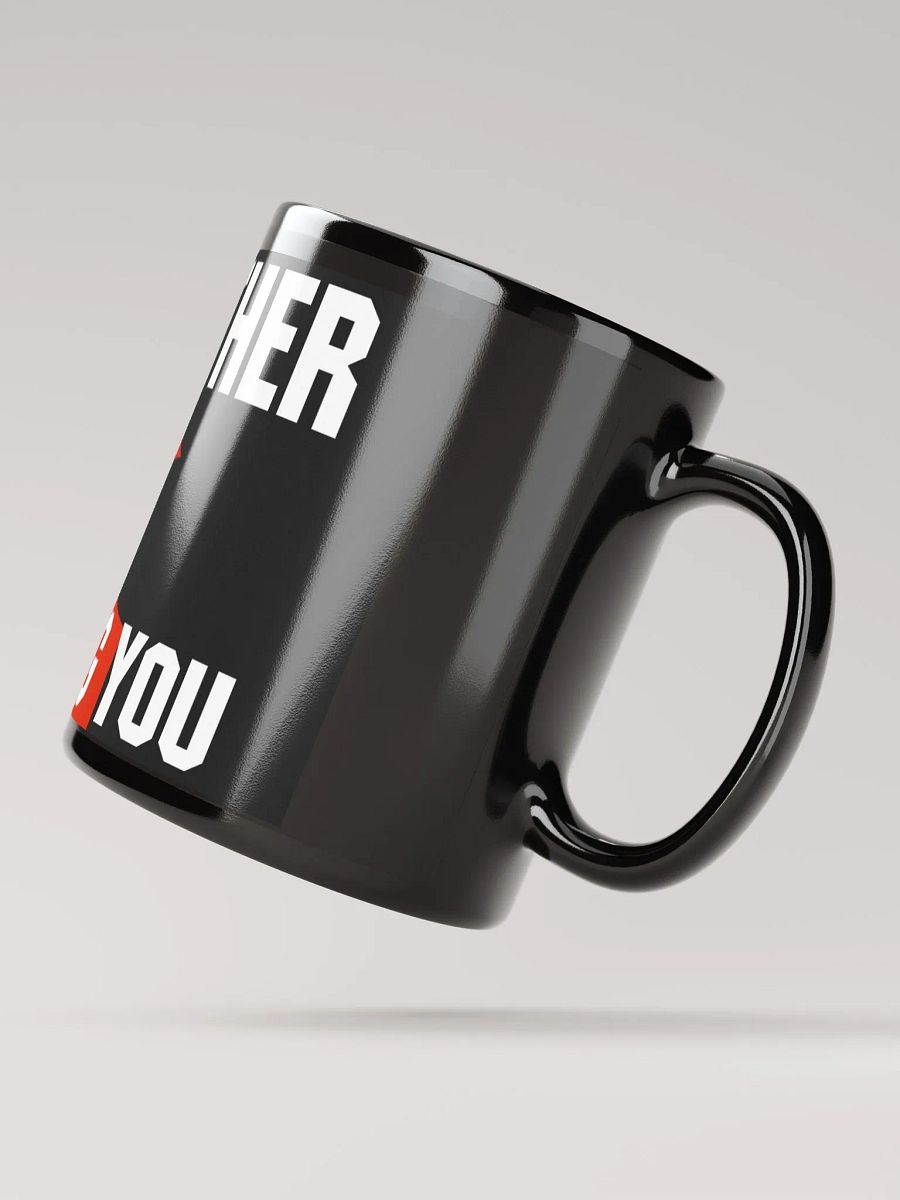 Big Brother Is Watching You Black Glossy Mug product image (3)
