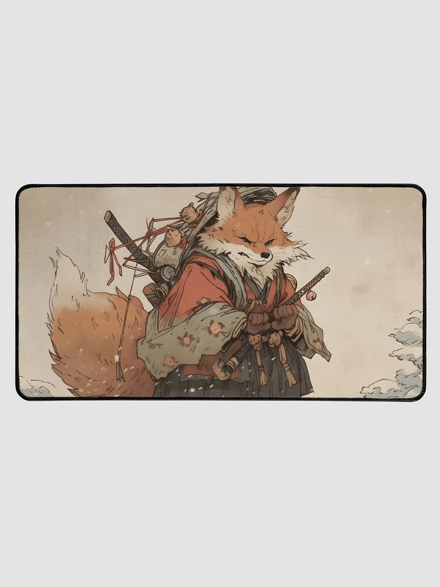 Vintage Japanese Samurai Fox Art product image (1)