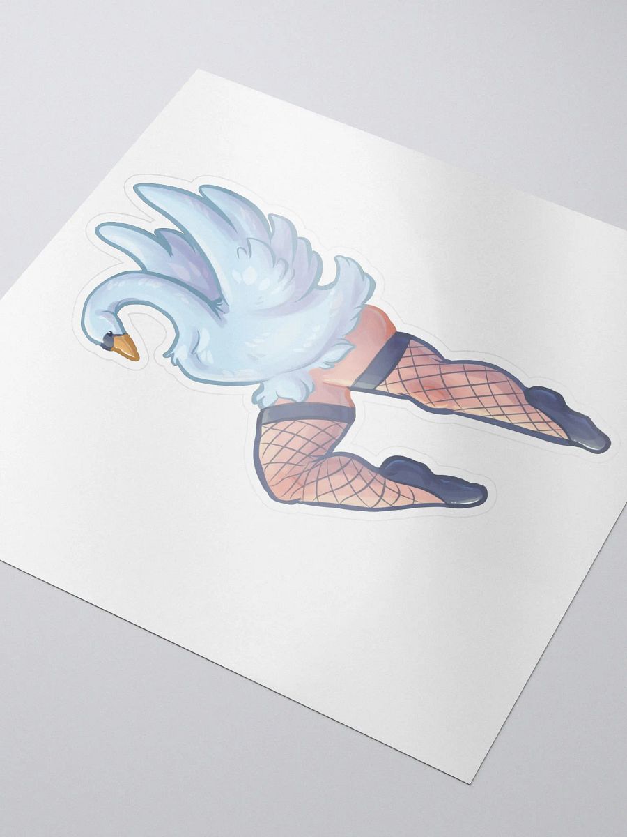 Graceful Swan Sticker product image (4)