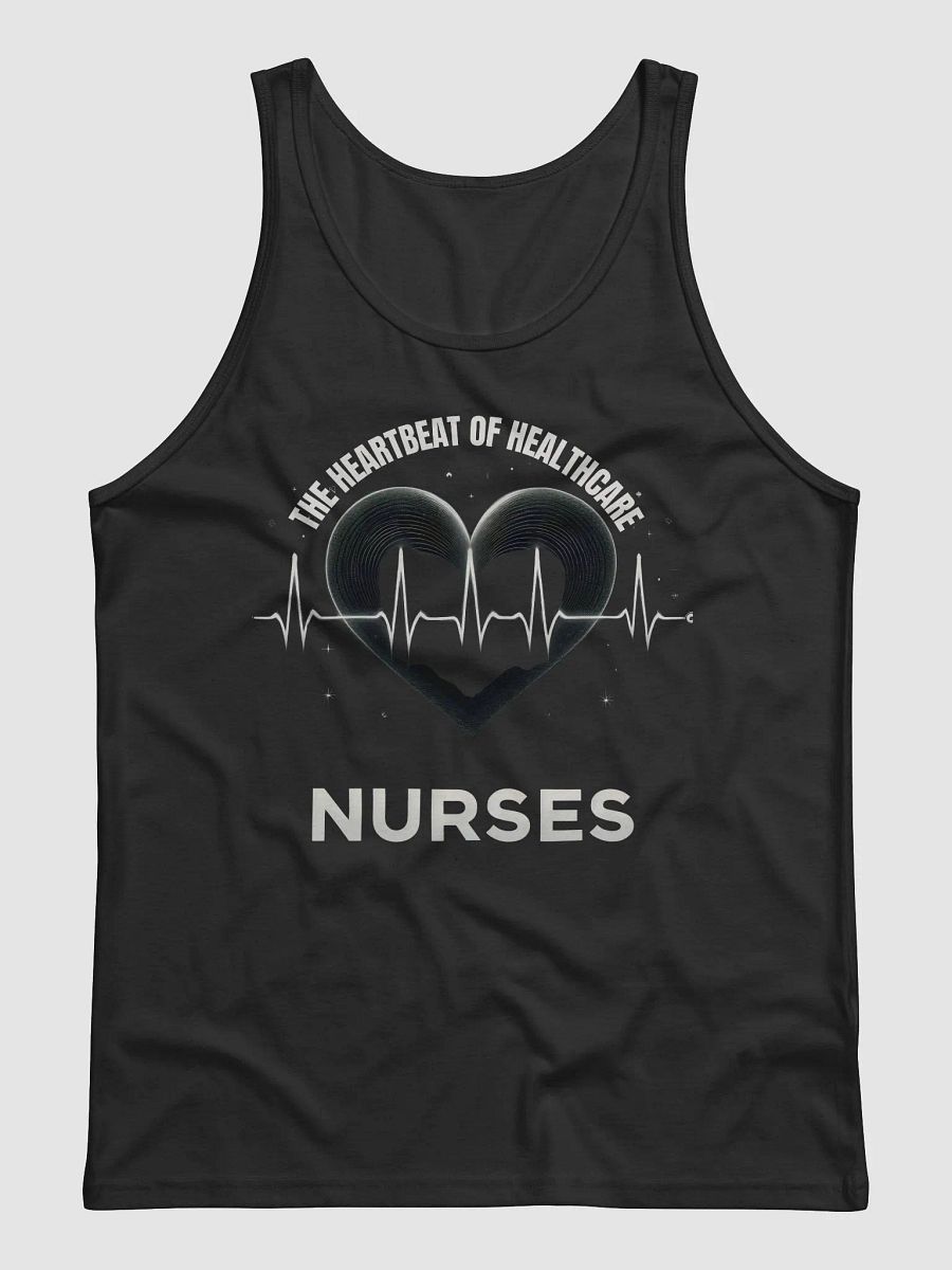 EKG Heartbeat Nurses Tank product image (1)