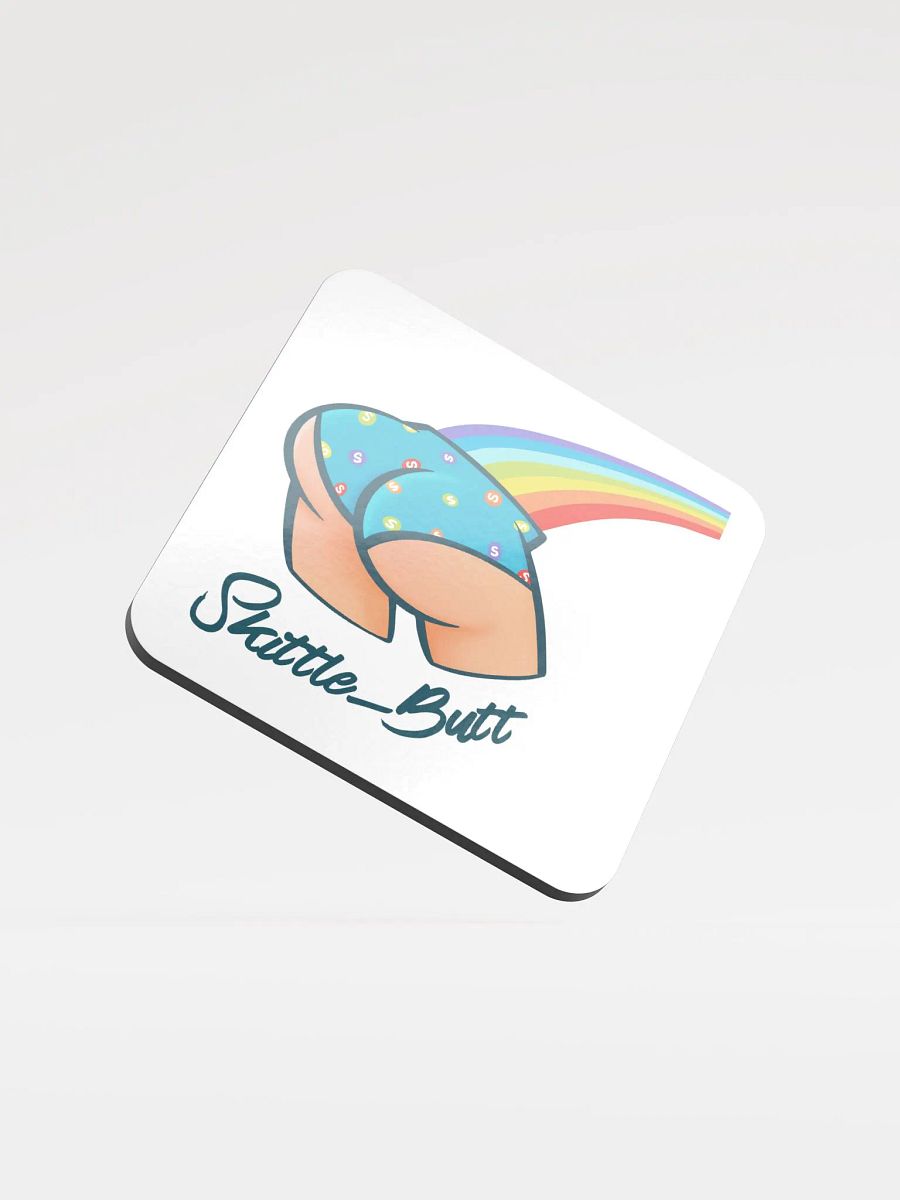 Rainbow Skittle Butt Coaster product image (1)
