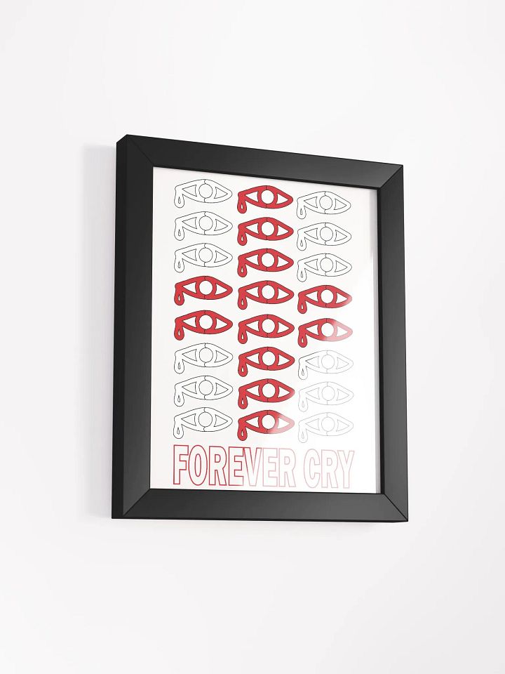 England - Forever Cry - Framed High-Quality Matte Poster product image (2)