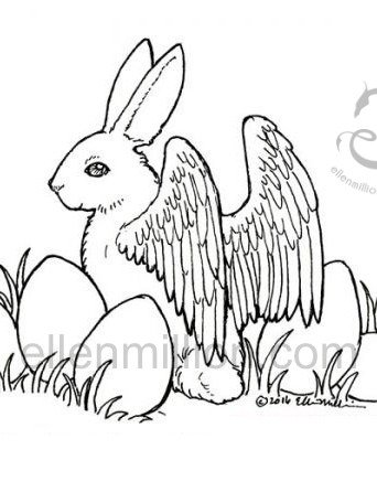 Easter Magic - Coloring Page product image (1)