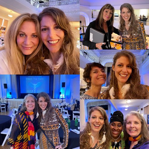 Some of the beautiful people at Heal The Field I was so happy to connect with! @michelle2hearts @wholehumancollective @lisbet...