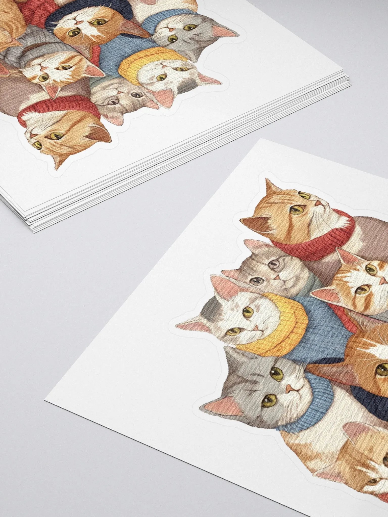 Adorable Funny Cats Stickers product image (4)