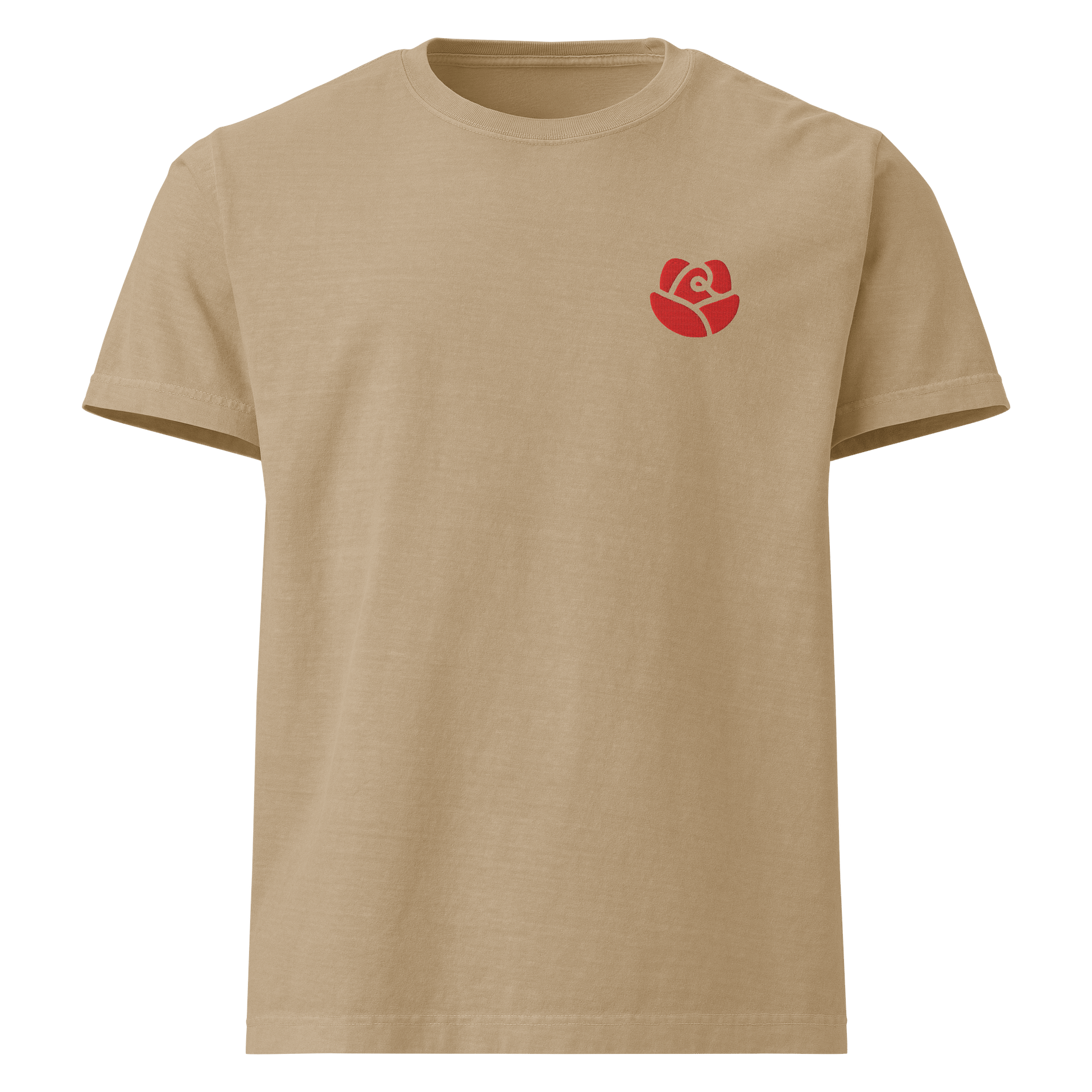 Bella+Canvas Unisex Oversized Garment-Dyed T-Shirt Embroidered product image (1)