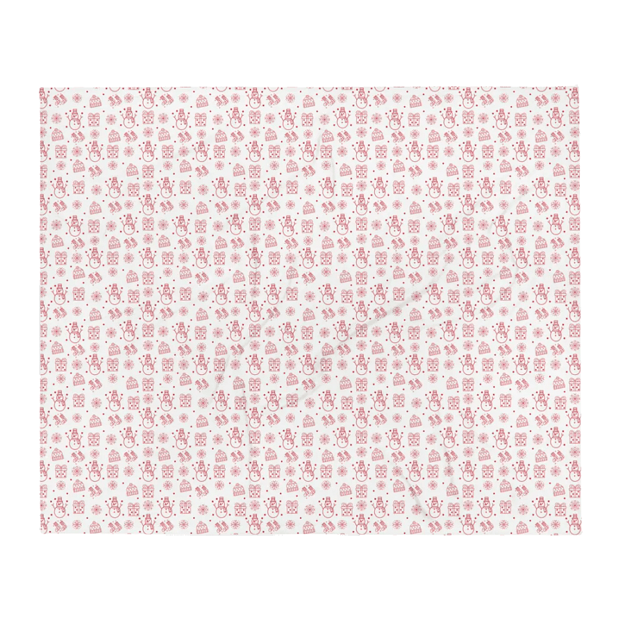 Red And White Christmas Blanket product image (1)