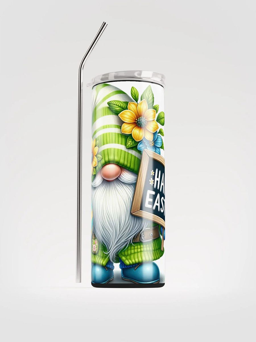Whimsical Easter Gnome Stainless Steel Tumbler product image (2)