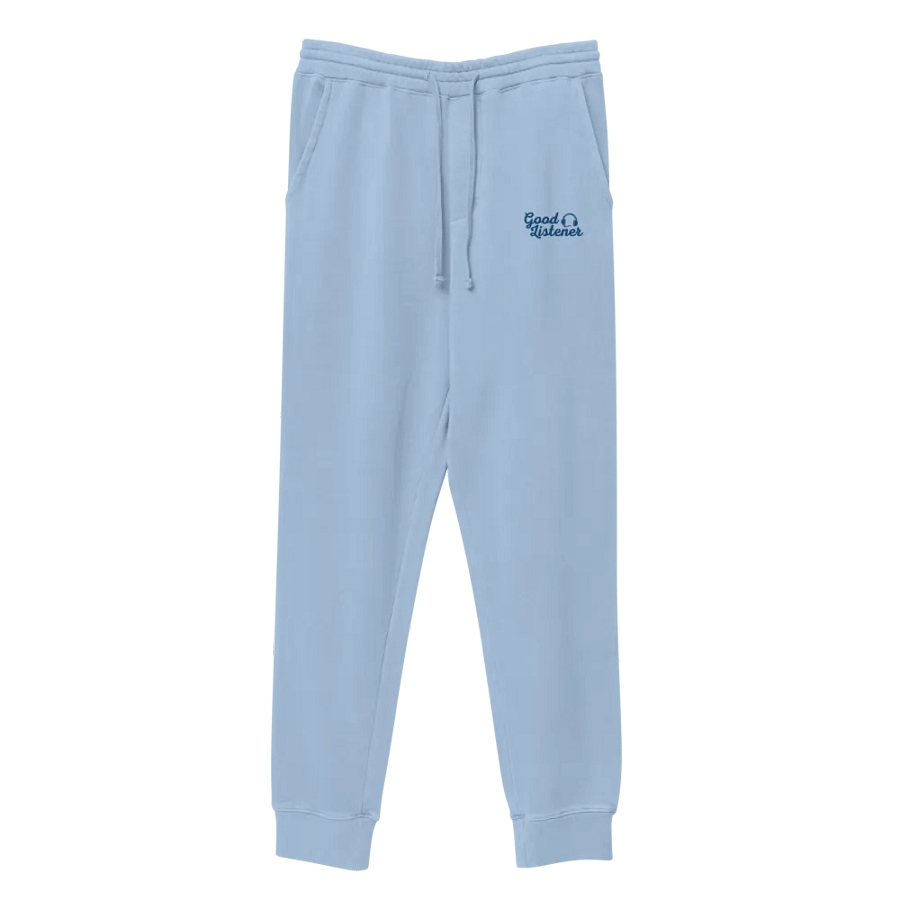 Powder Blue Good Listener Logo Sweats product image (4)