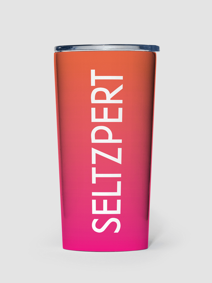 Seltzpert Drink Tumbler | Tequila Sunrise product image (1)