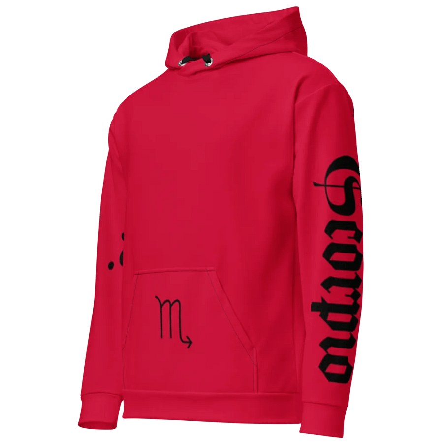 Red Scorpio Unisex Hoodie product image (2)