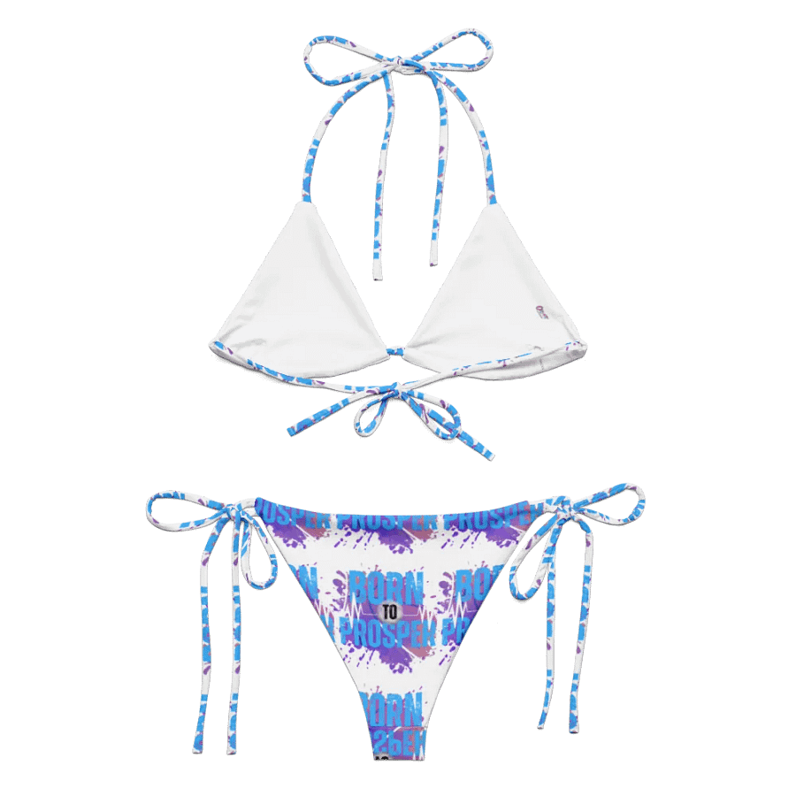 Born to Prosper All-Over Bikini Set product image (2)