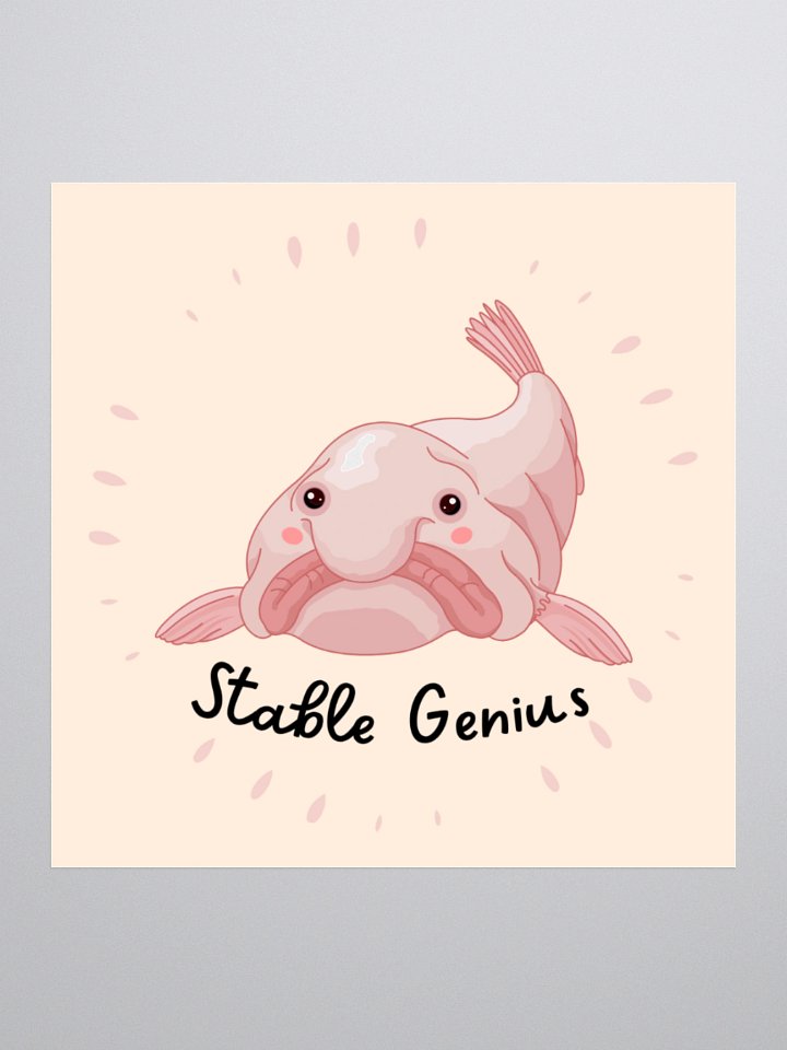 “Stable Genius” Sticker product image (2)