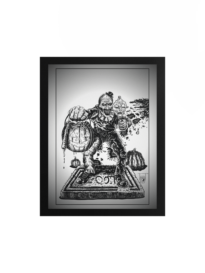 Trick or Treat with Art the Clown- Poster Print (Clean Version) product image (2)