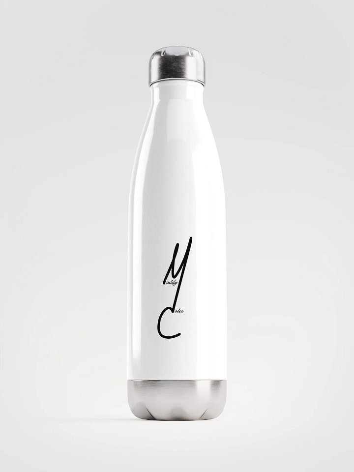 MC White Steel Bottle product image (1)