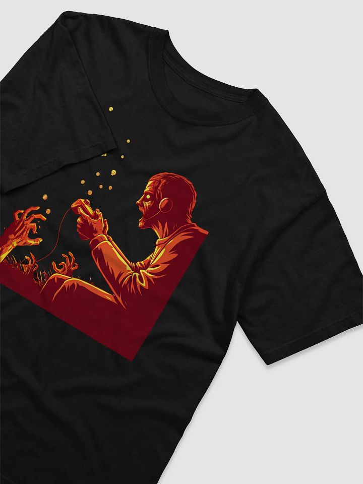 Game Over... For Humanity – Zombie Gamer T-Shirt product image (2)